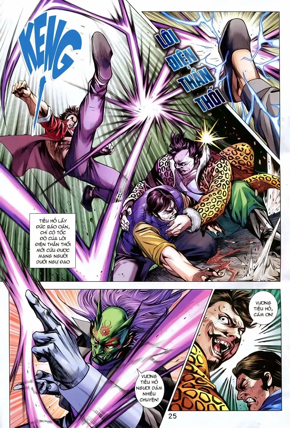 Truyện Tranh Tân Tác Long Hổ Môn trang 4