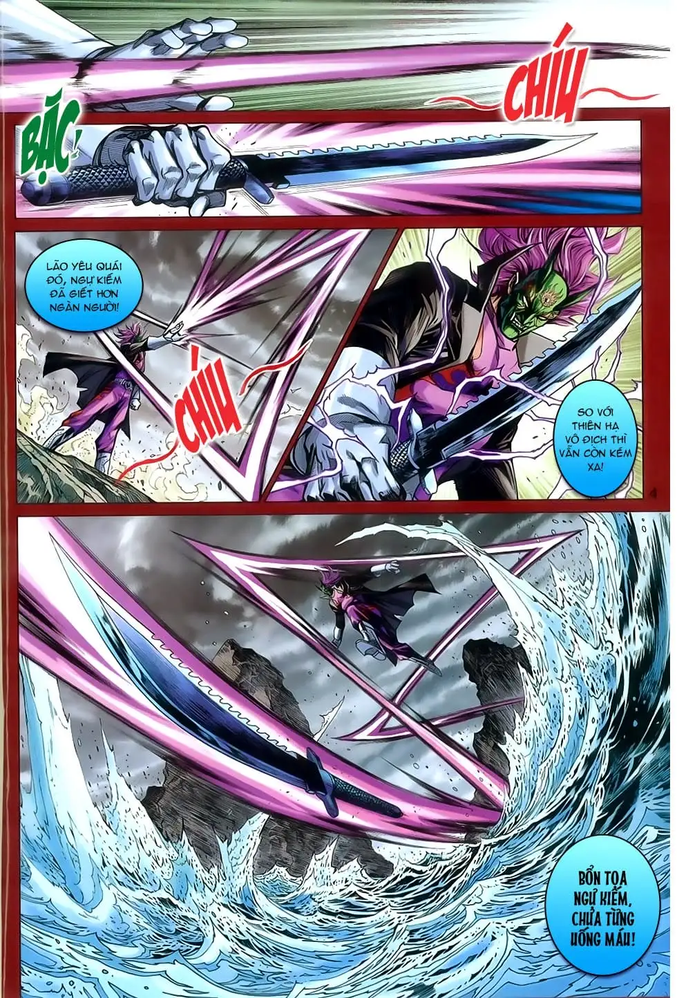 Truyện Tranh Tân Tác Long Hổ Môn trang 4