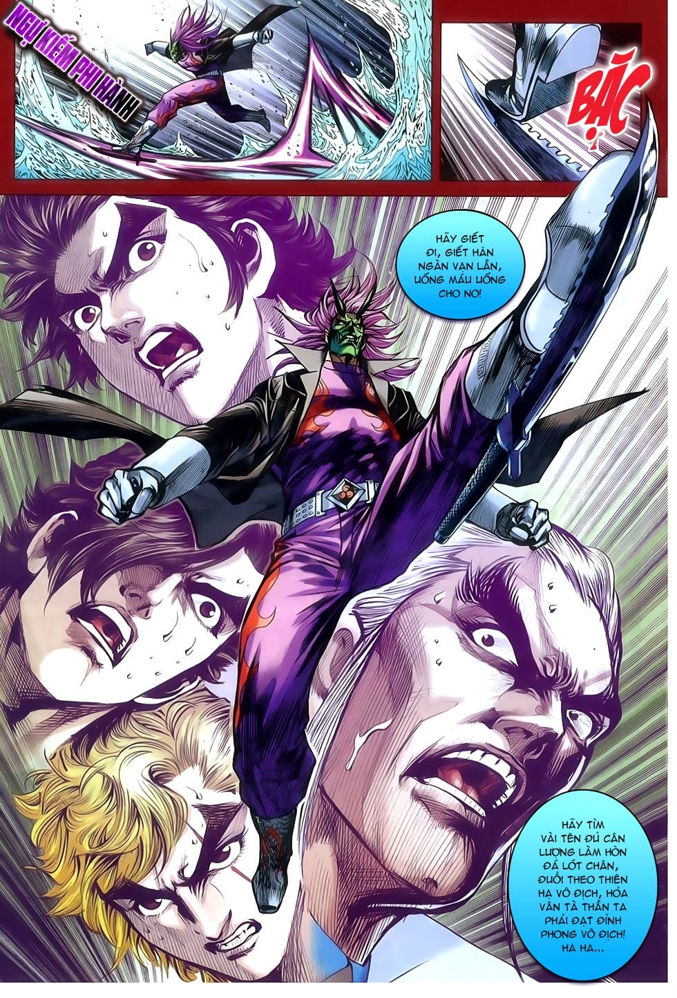 Truyện Tranh Tân Tác Long Hổ Môn trang 4