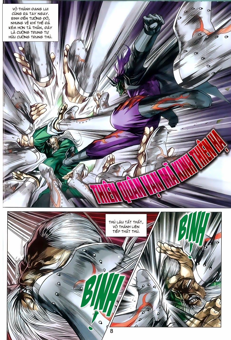 Truyện Tranh Tân Tác Long Hổ Môn trang 4