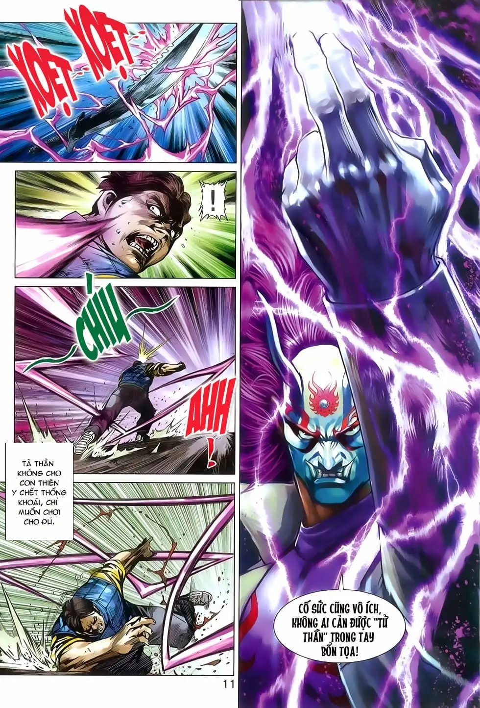 Truyện Tranh Tân Tác Long Hổ Môn trang 4