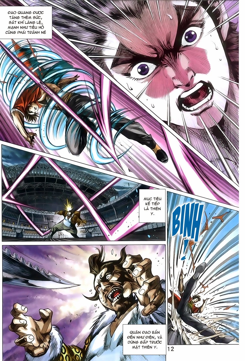 Truyện Tranh Tân Tác Long Hổ Môn trang 4