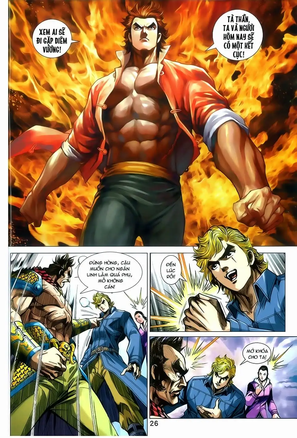 Truyện Tranh Tân Tác Long Hổ Môn trang 4