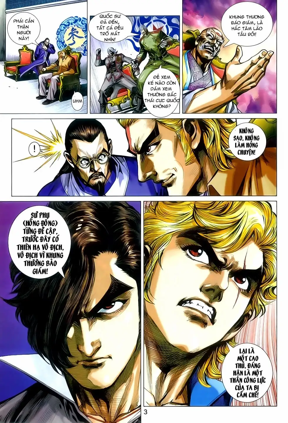 Truyện Tranh Tân Tác Long Hổ Môn trang 4