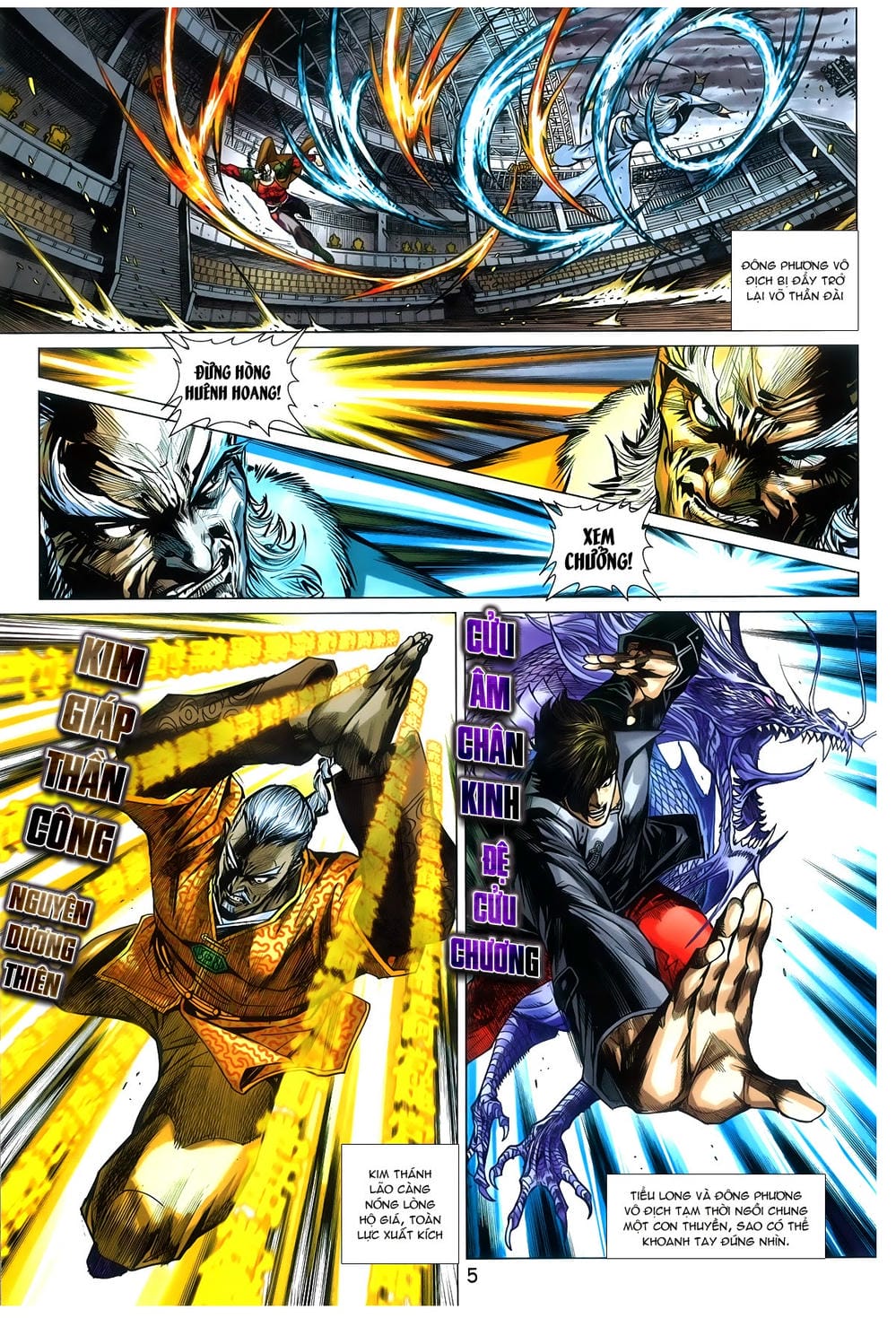 Truyện Tranh Tân Tác Long Hổ Môn trang 4