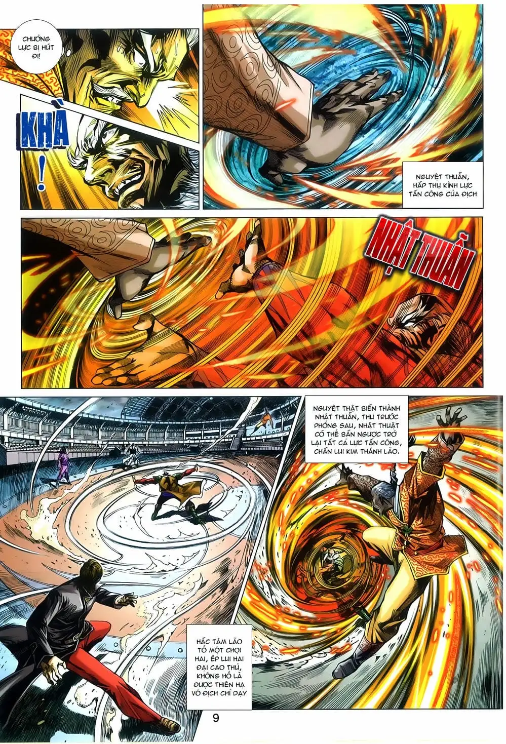 Truyện Tranh Tân Tác Long Hổ Môn trang 4