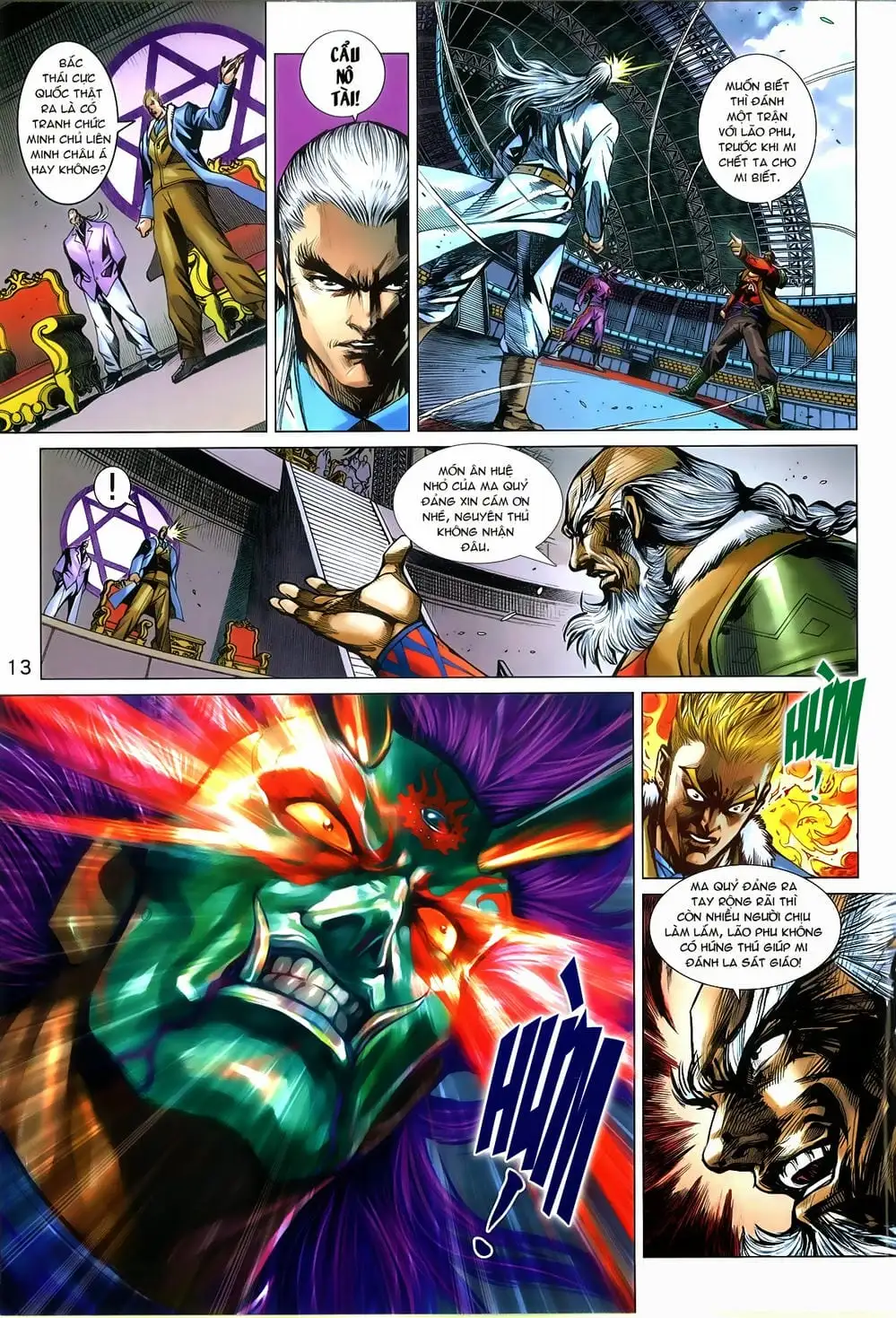 Truyện Tranh Tân Tác Long Hổ Môn trang 4