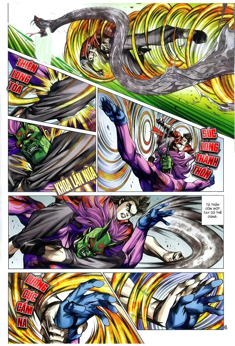 Truyện Tranh Tân Tác Long Hổ Môn trang 4