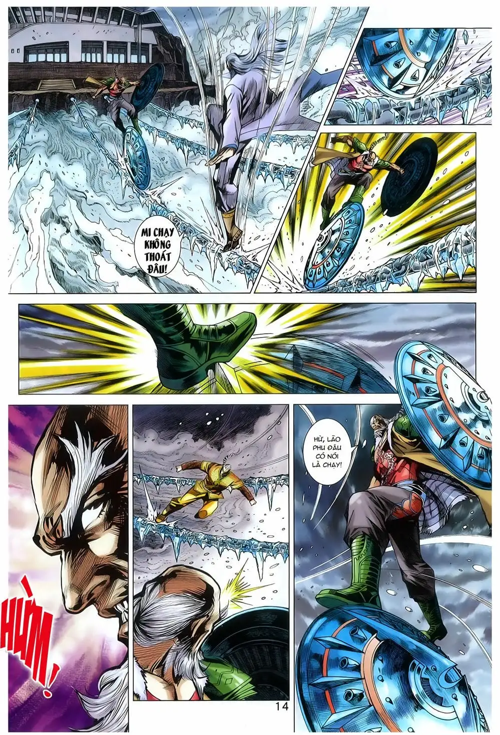 Truyện Tranh Tân Tác Long Hổ Môn trang 4