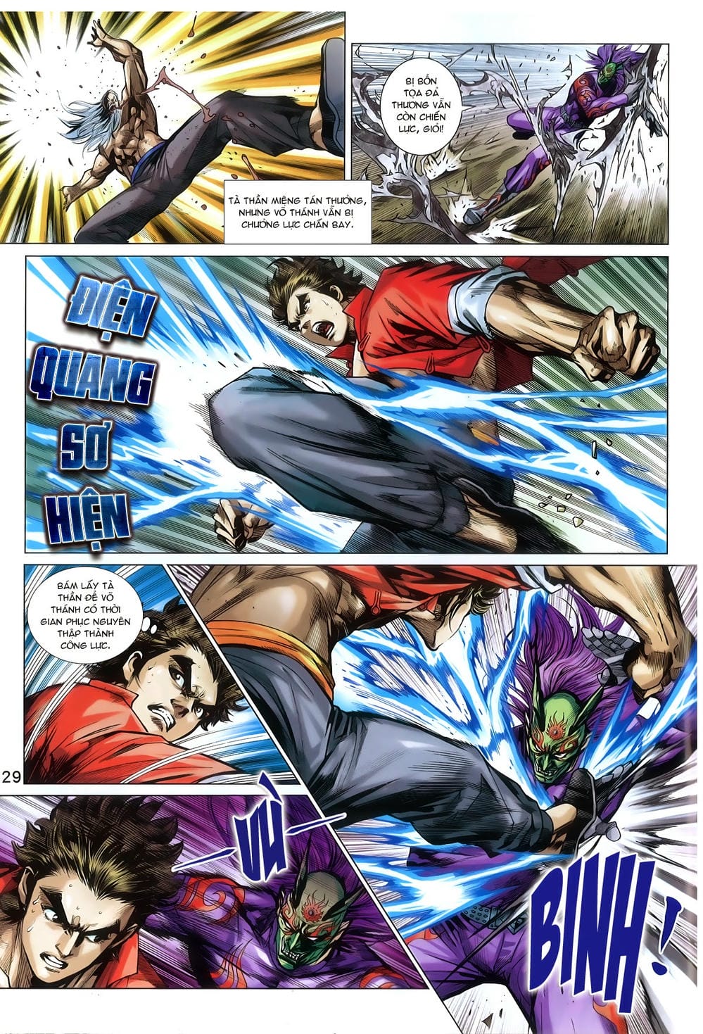 Truyện Tranh Tân Tác Long Hổ Môn trang 4