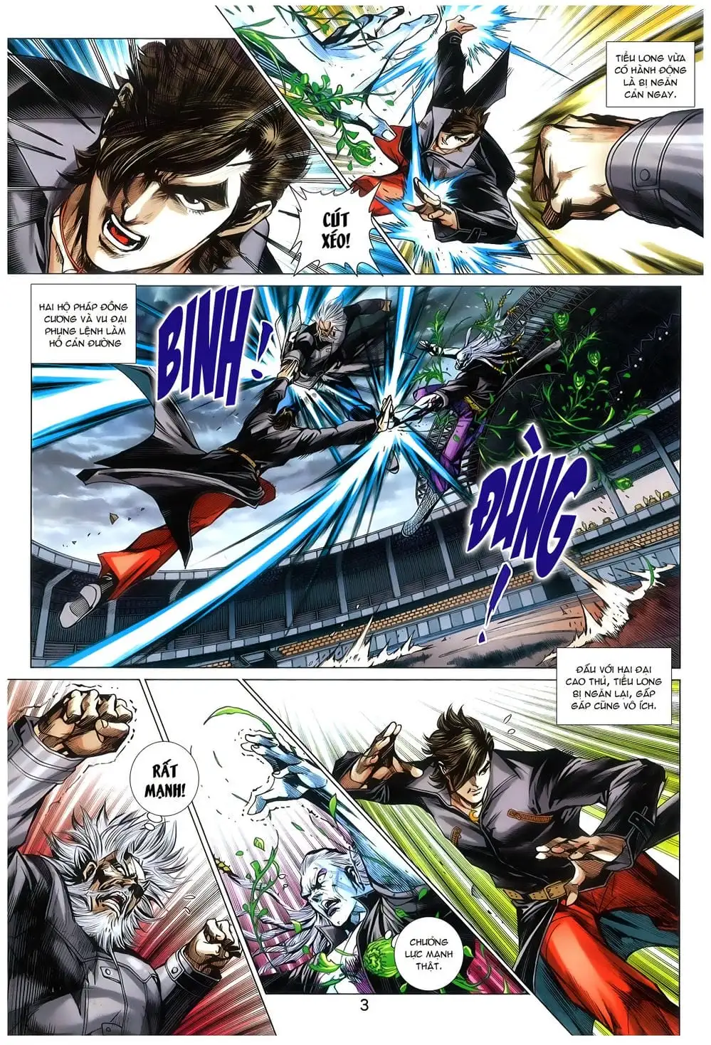 Truyện Tranh Tân Tác Long Hổ Môn trang 4