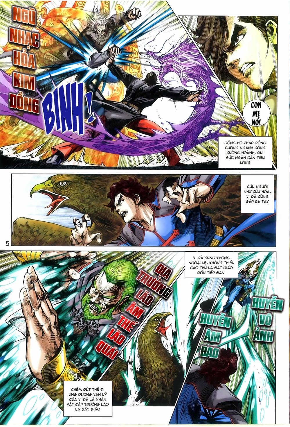Truyện Tranh Tân Tác Long Hổ Môn trang 4