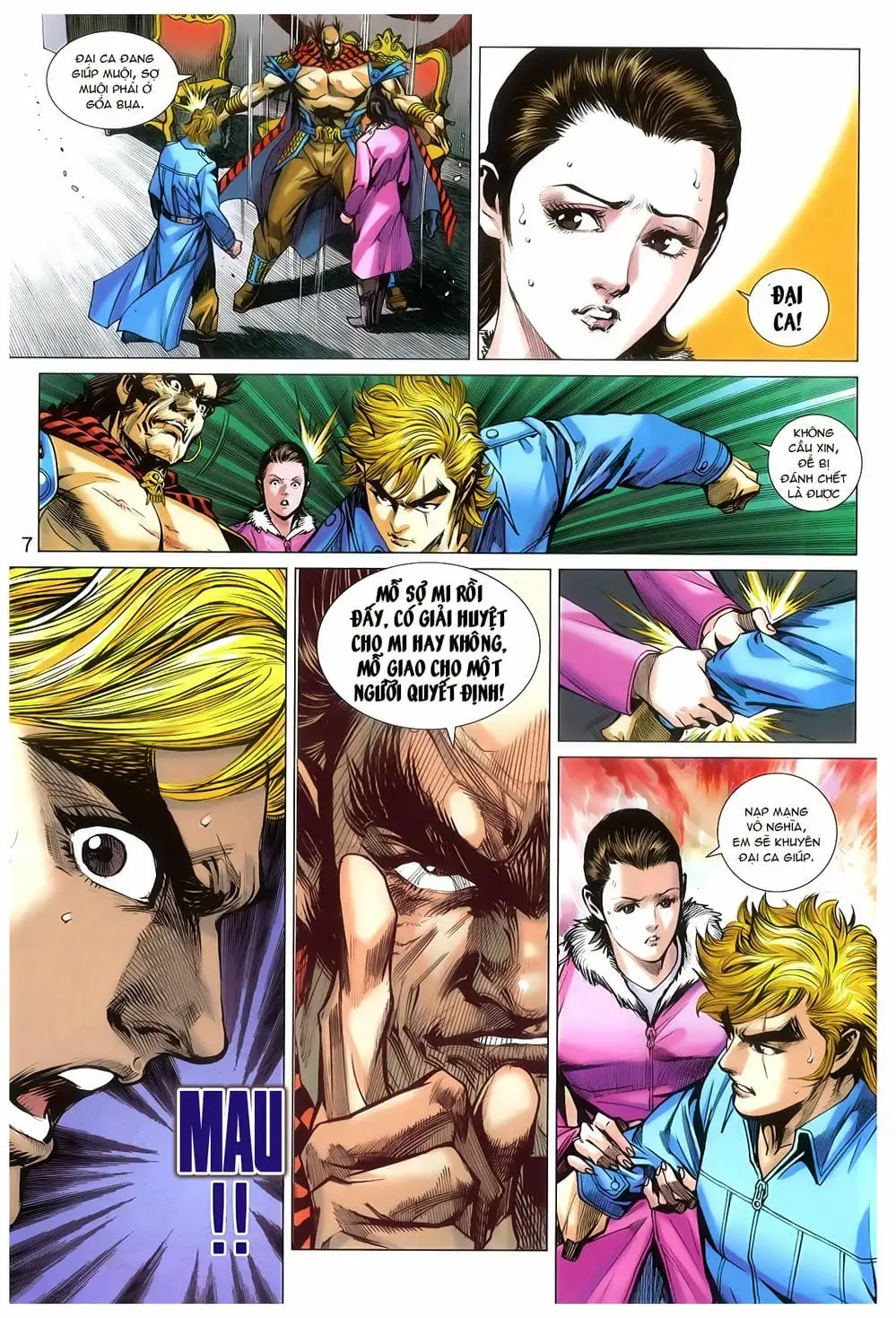 Truyện Tranh Tân Tác Long Hổ Môn trang 4