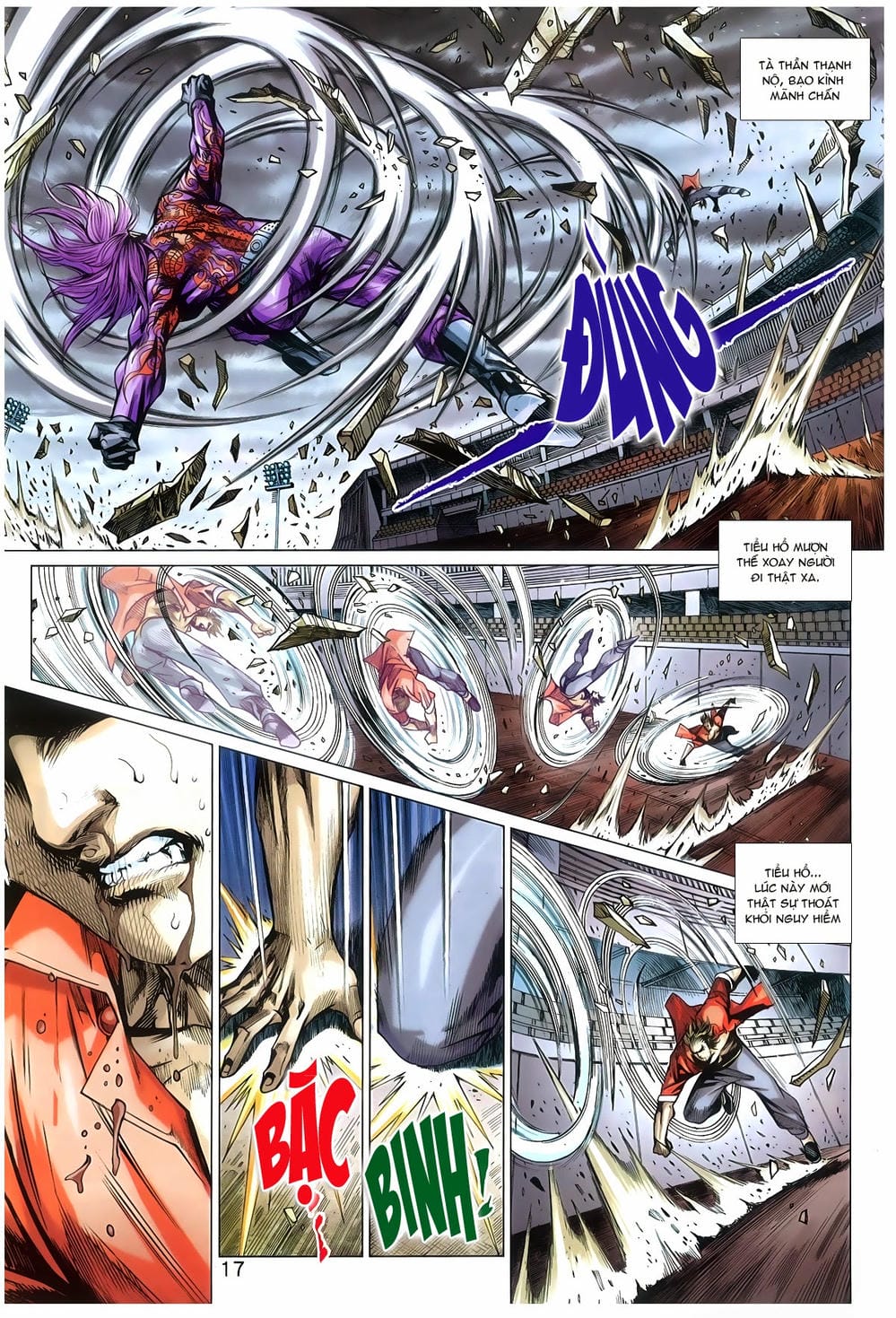 Truyện Tranh Tân Tác Long Hổ Môn trang 4