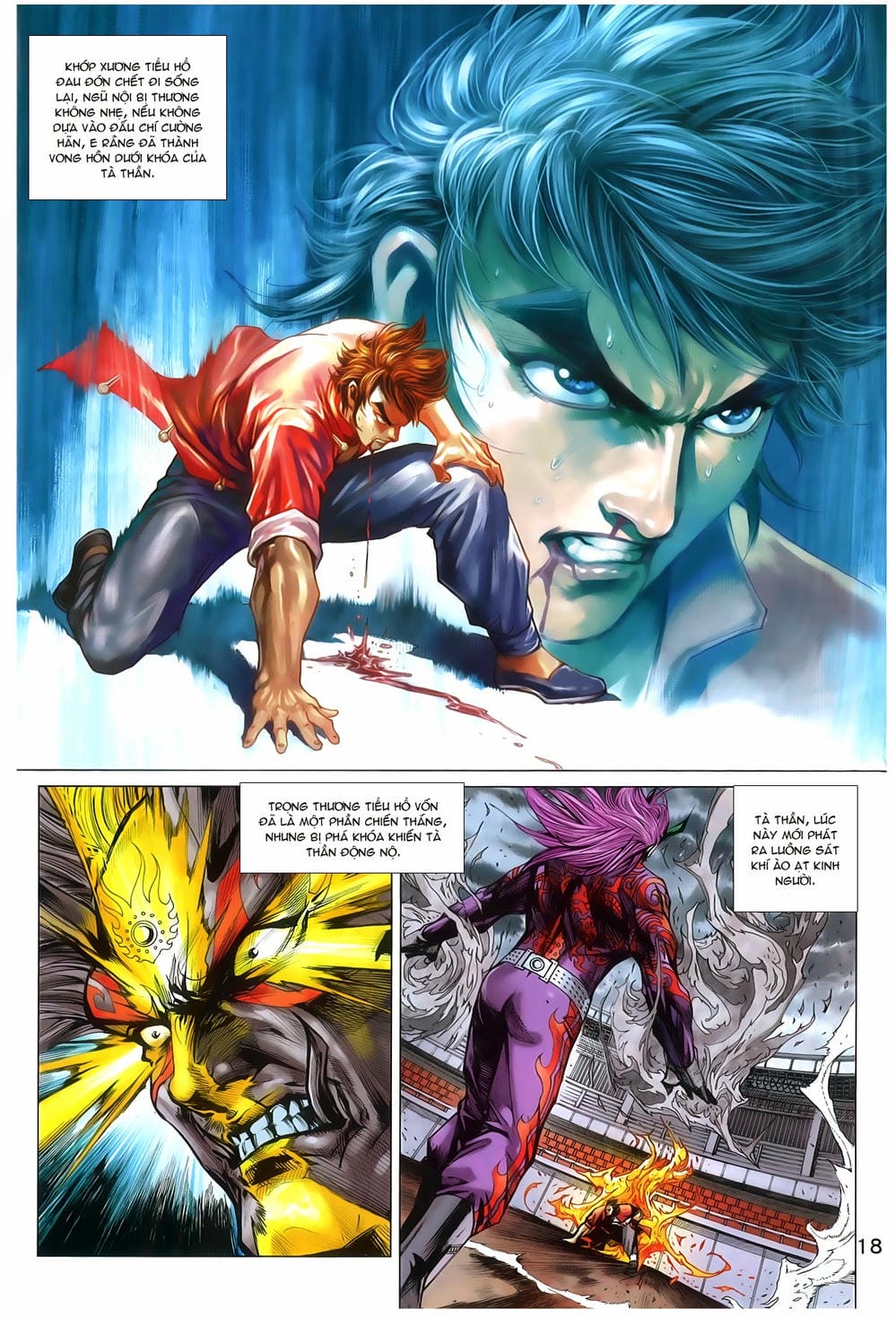 Truyện Tranh Tân Tác Long Hổ Môn trang 4