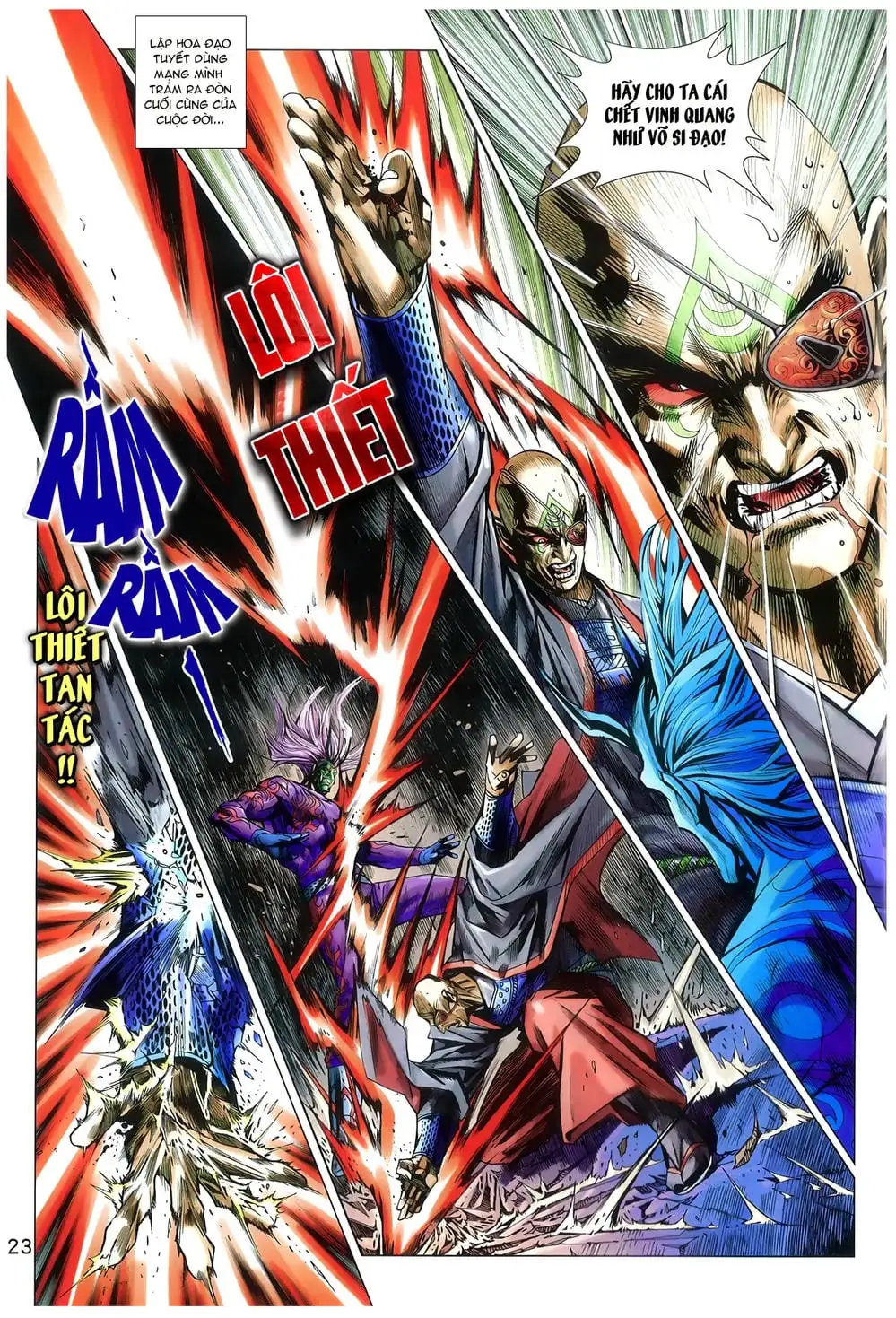 Truyện Tranh Tân Tác Long Hổ Môn trang 4