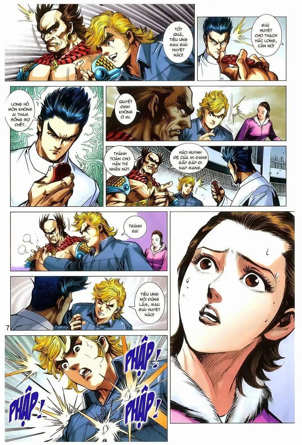 Truyện Tranh Tân Tác Long Hổ Môn trang 4