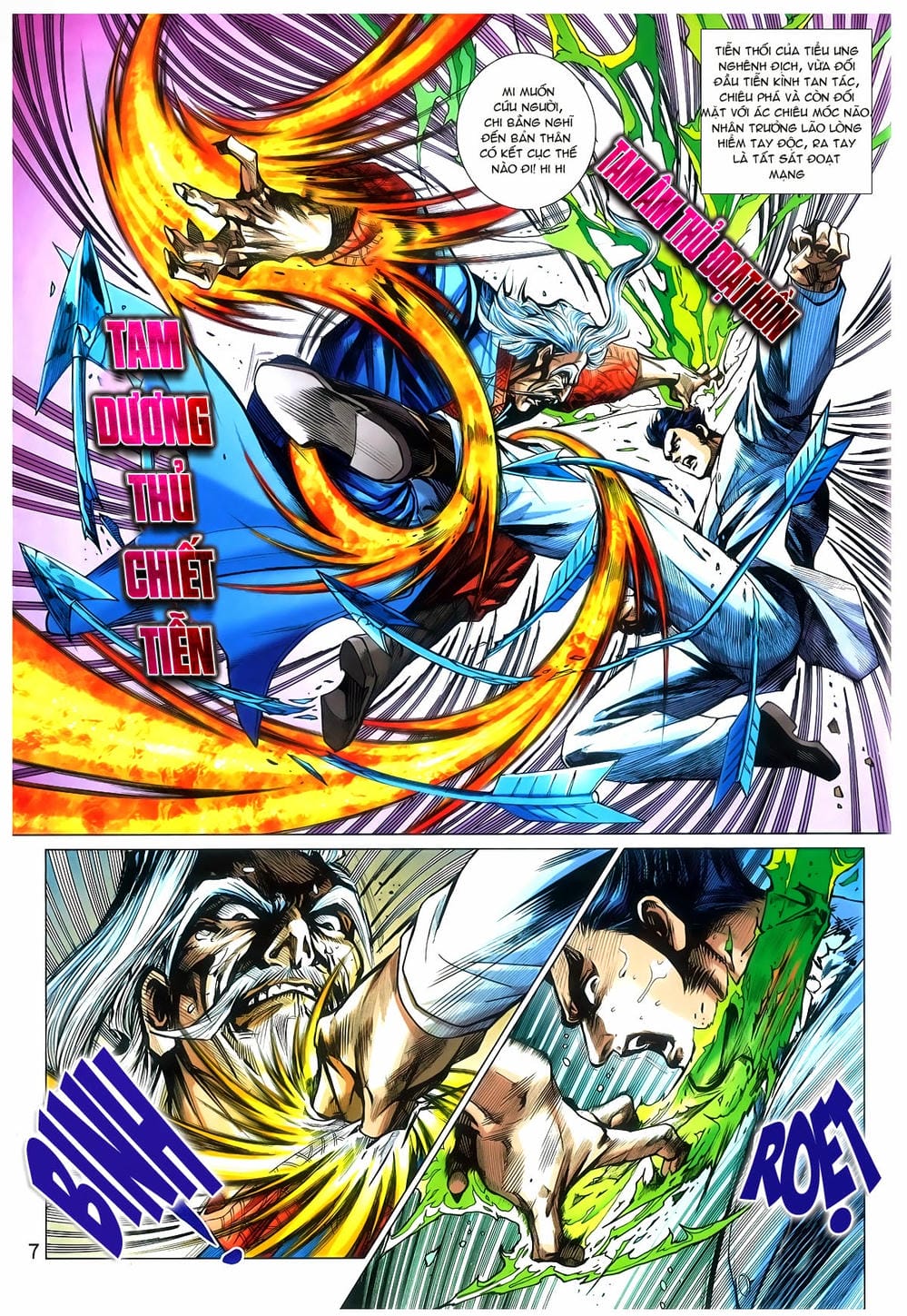 Truyện Tranh Tân Tác Long Hổ Môn trang 4