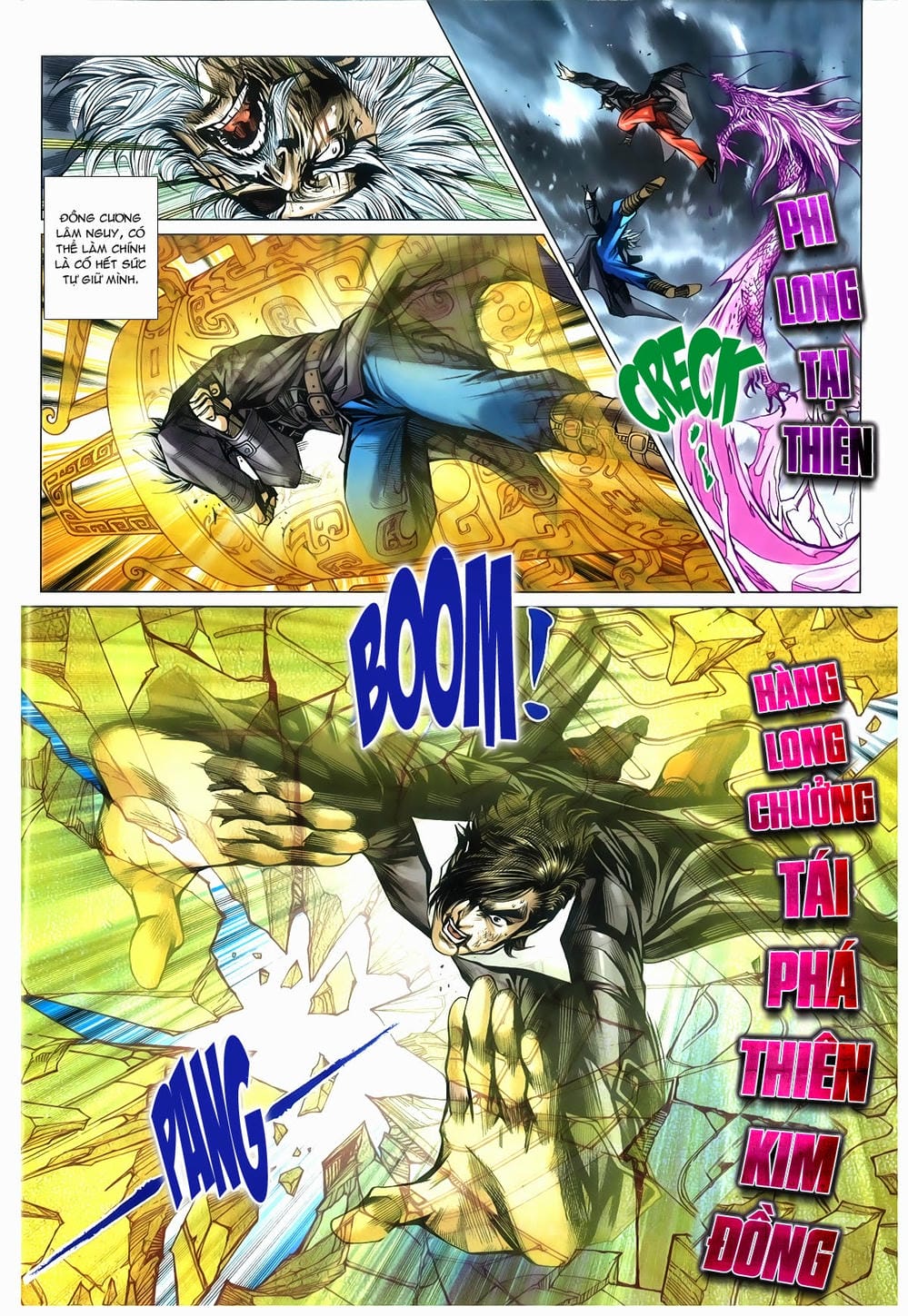 Truyện Tranh Tân Tác Long Hổ Môn trang 4