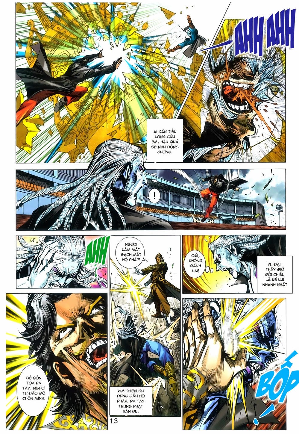 Truyện Tranh Tân Tác Long Hổ Môn trang 4