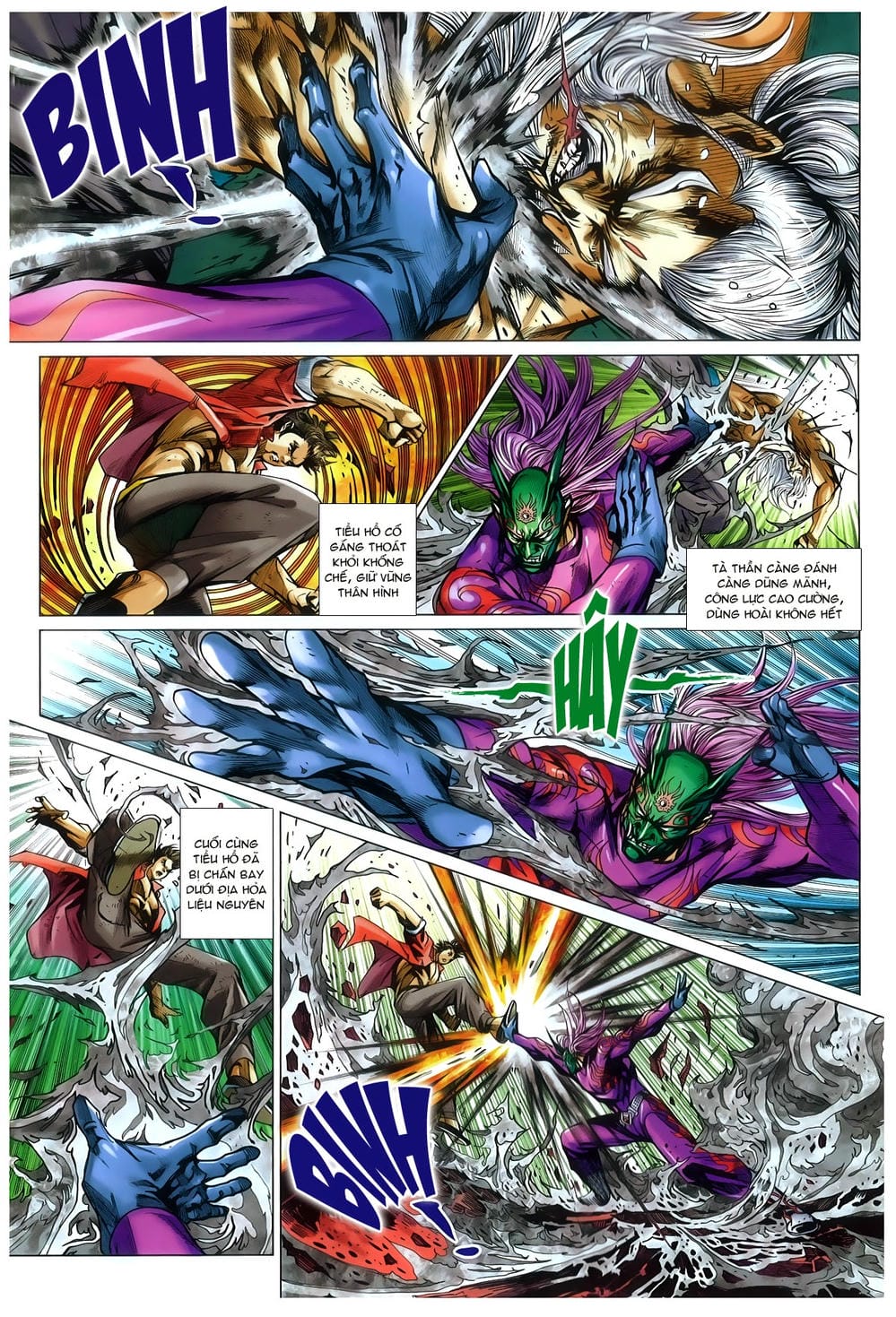 Truyện Tranh Tân Tác Long Hổ Môn trang 4