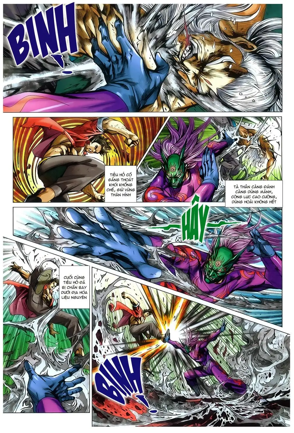 Truyện Tranh Tân Tác Long Hổ Môn trang 4