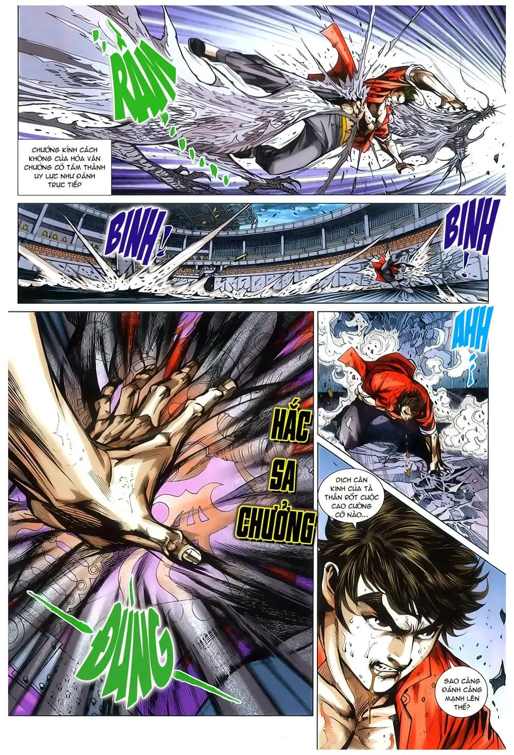 Truyện Tranh Tân Tác Long Hổ Môn trang 4