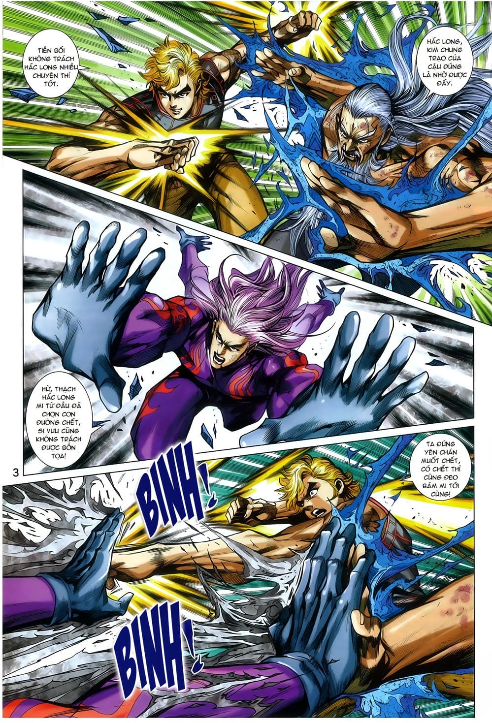 Truyện Tranh Tân Tác Long Hổ Môn trang 4