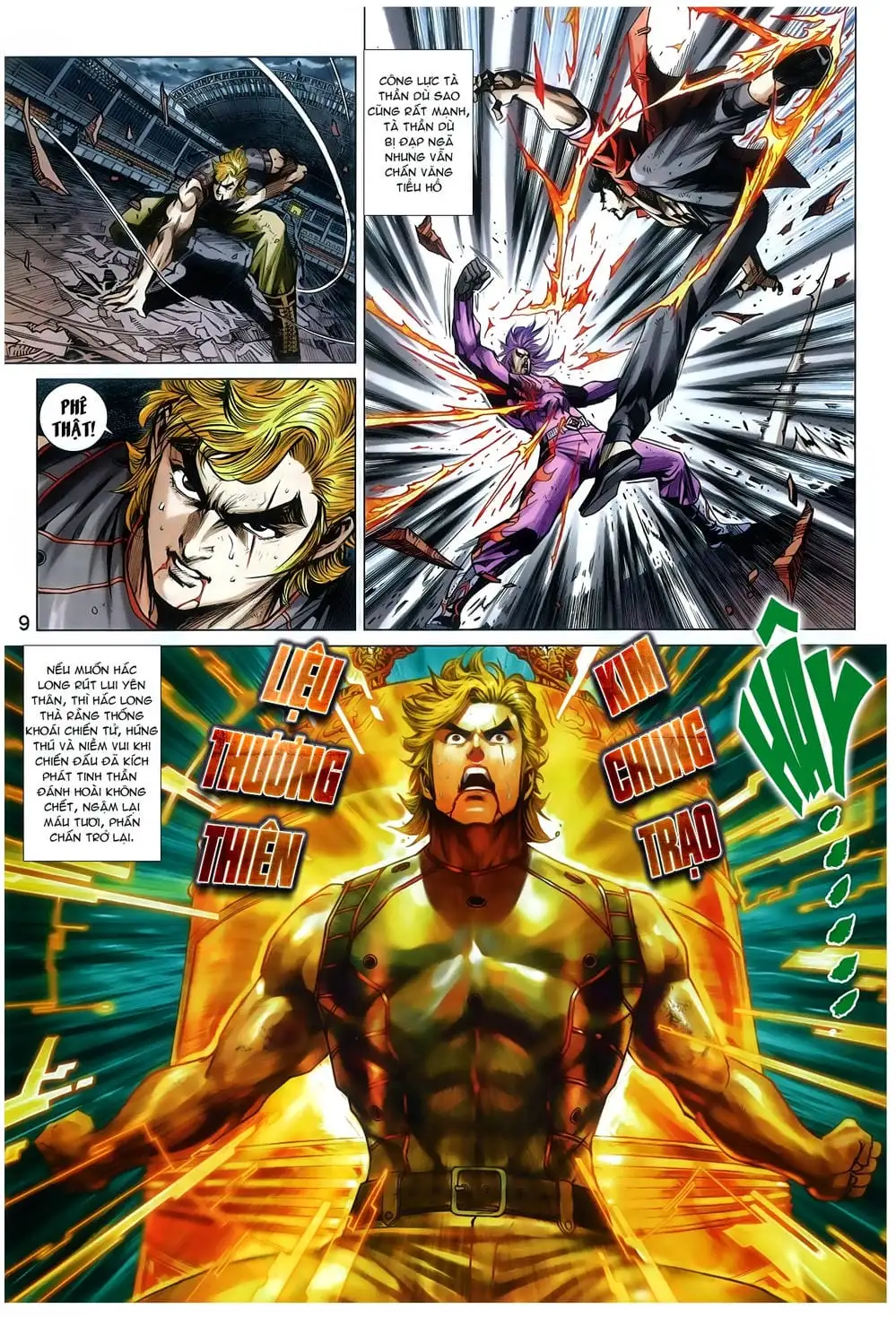 Truyện Tranh Tân Tác Long Hổ Môn trang 4