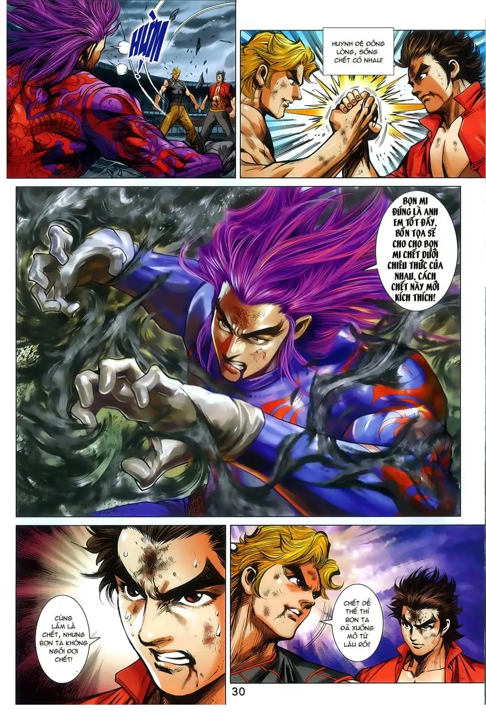 Truyện Tranh Tân Tác Long Hổ Môn trang 4