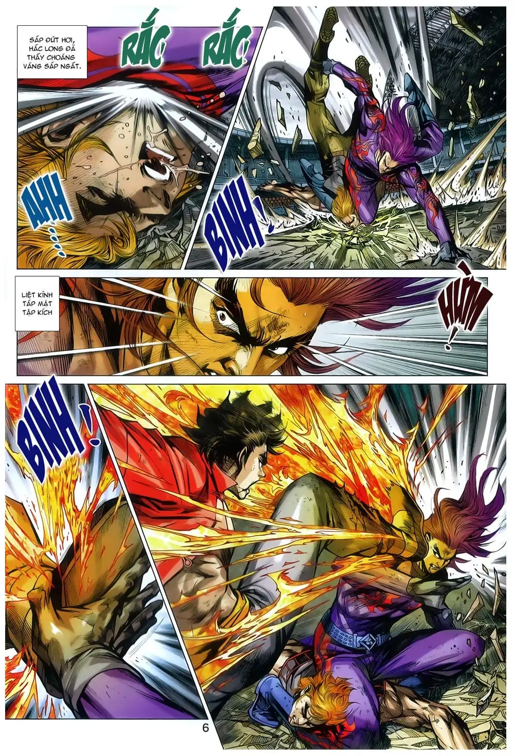 Truyện Tranh Tân Tác Long Hổ Môn trang 4