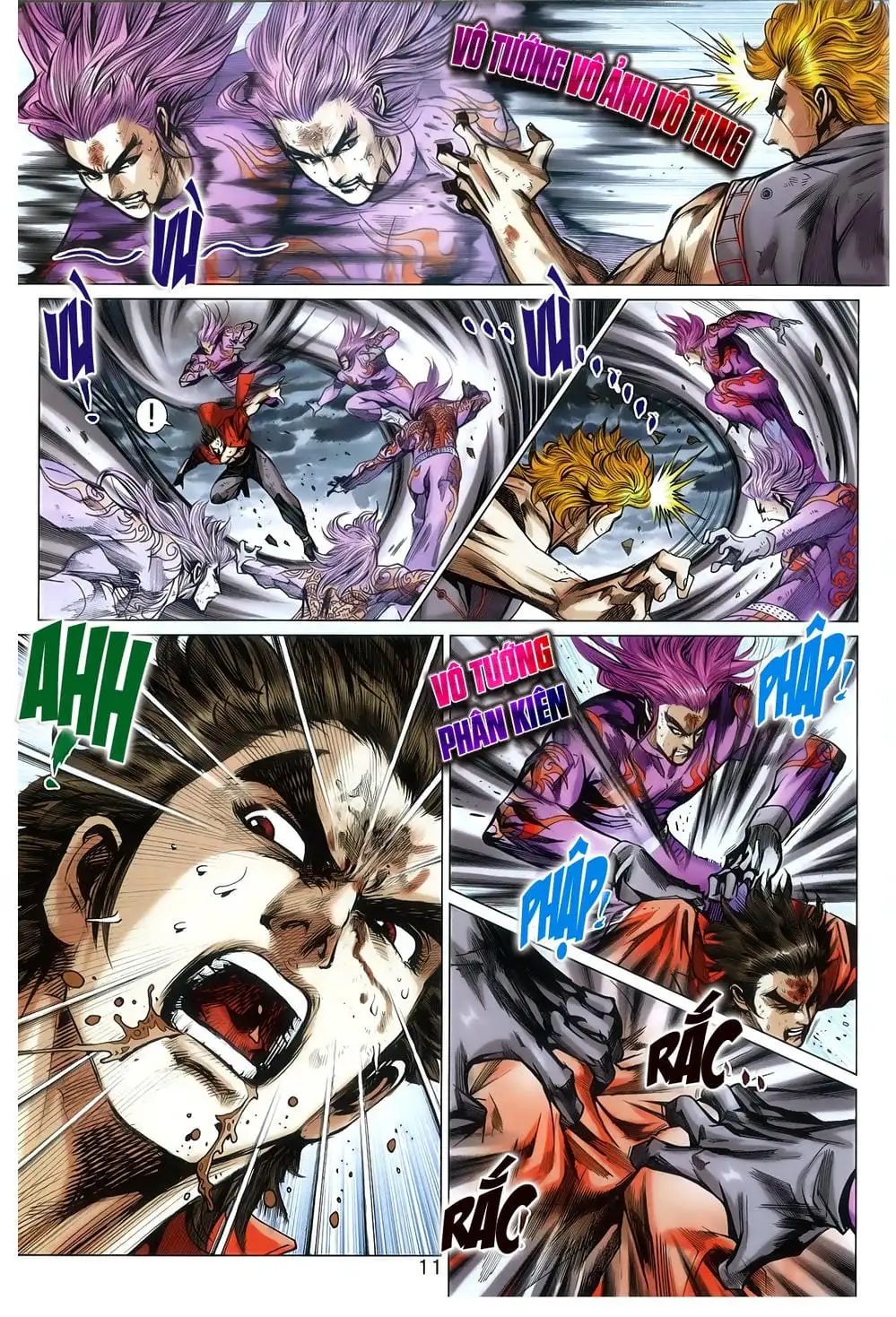 Truyện Tranh Tân Tác Long Hổ Môn trang 4