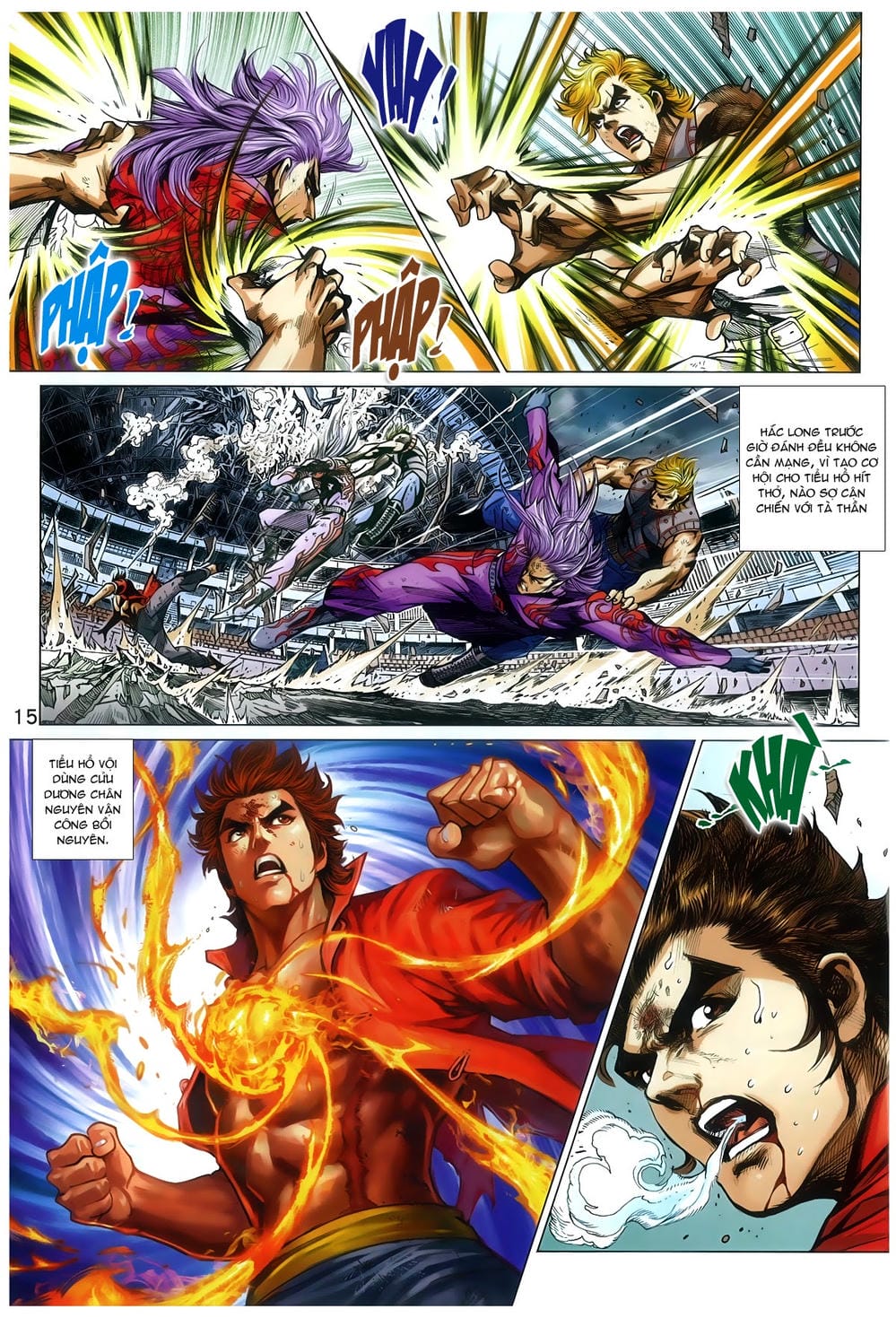 Truyện Tranh Tân Tác Long Hổ Môn trang 4