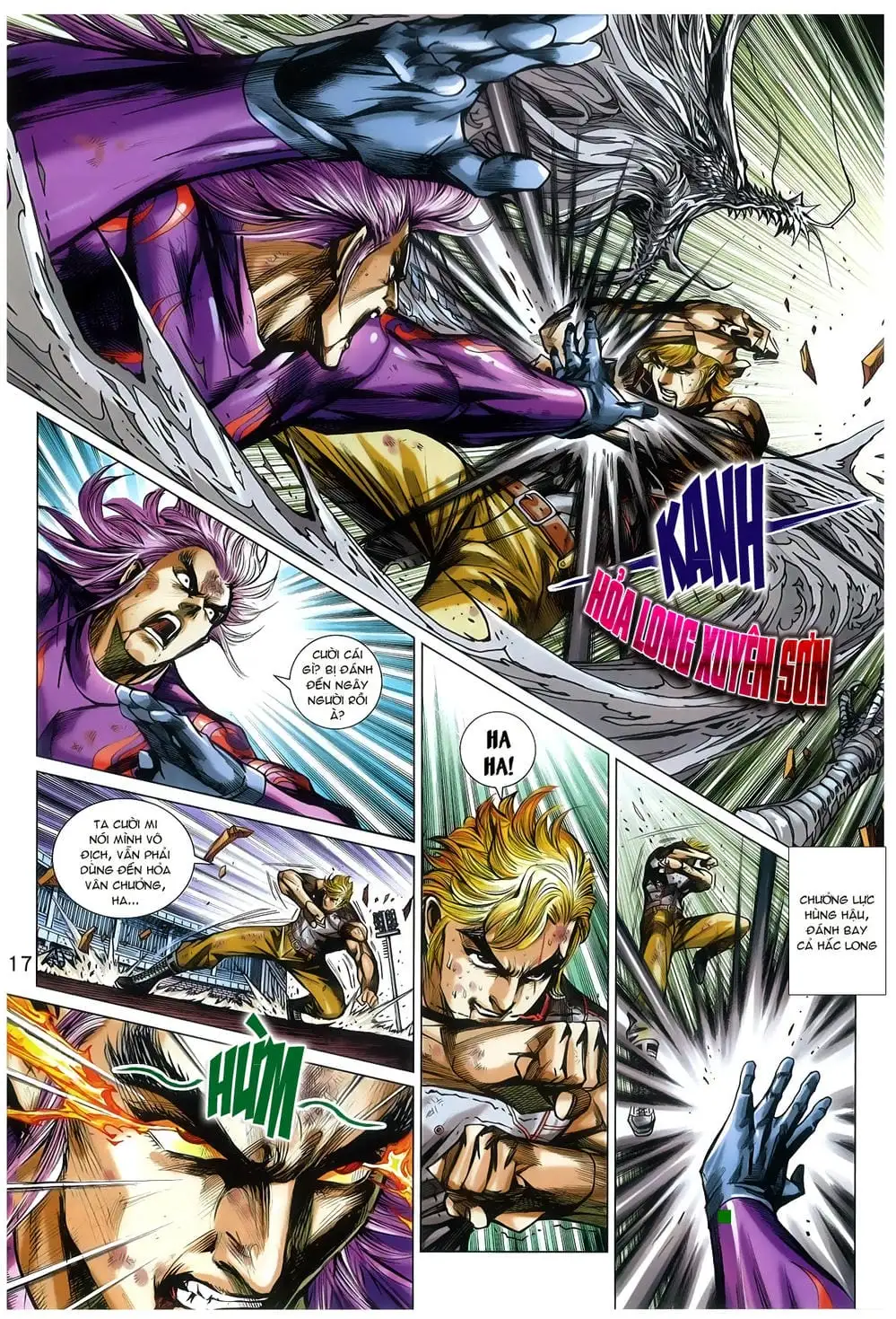 Truyện Tranh Tân Tác Long Hổ Môn trang 4