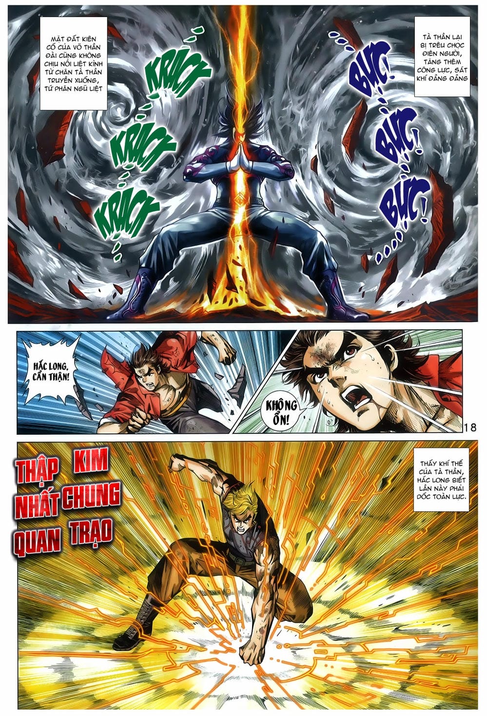 Truyện Tranh Tân Tác Long Hổ Môn trang 4