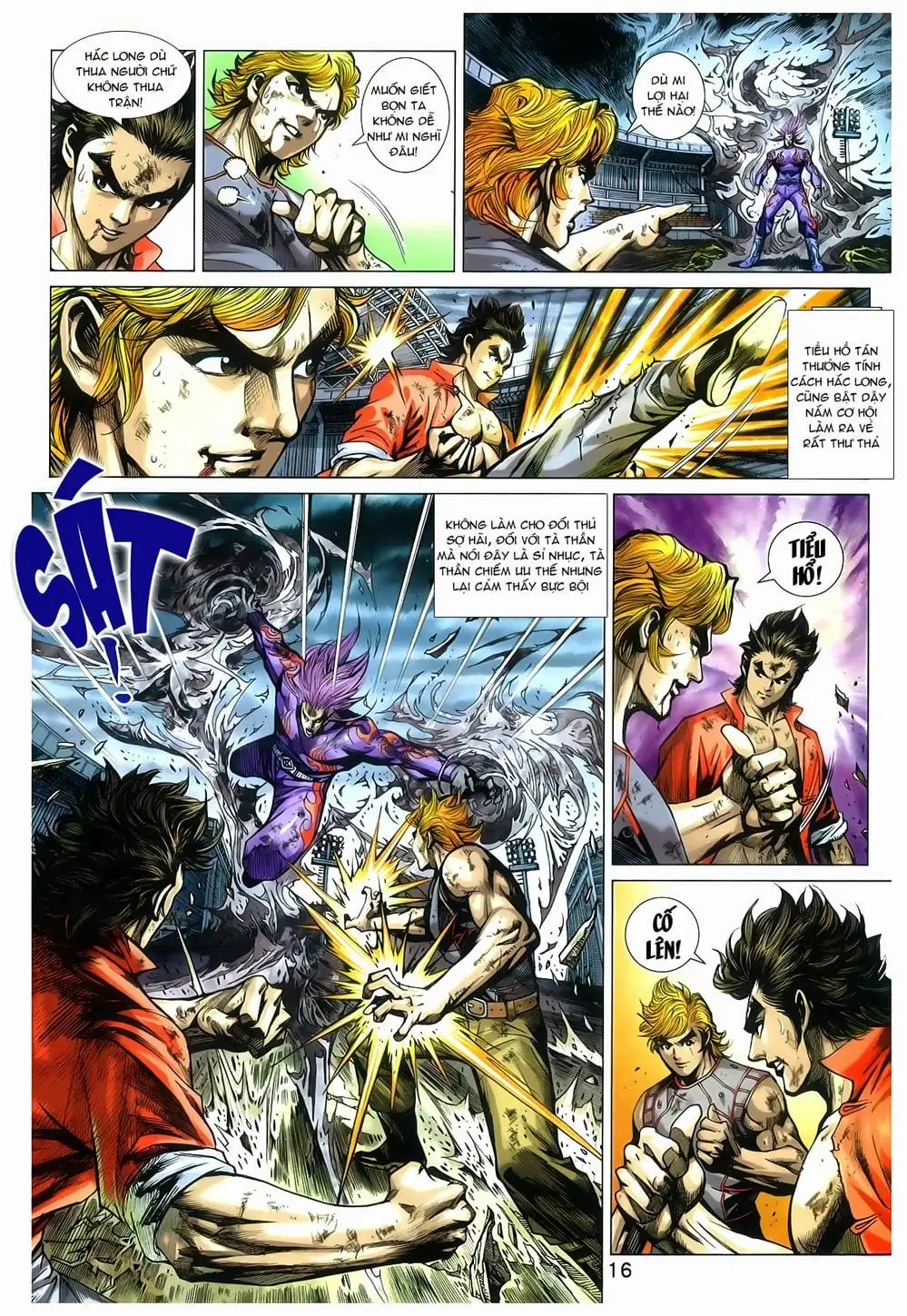 Truyện Tranh Tân Tác Long Hổ Môn trang 4