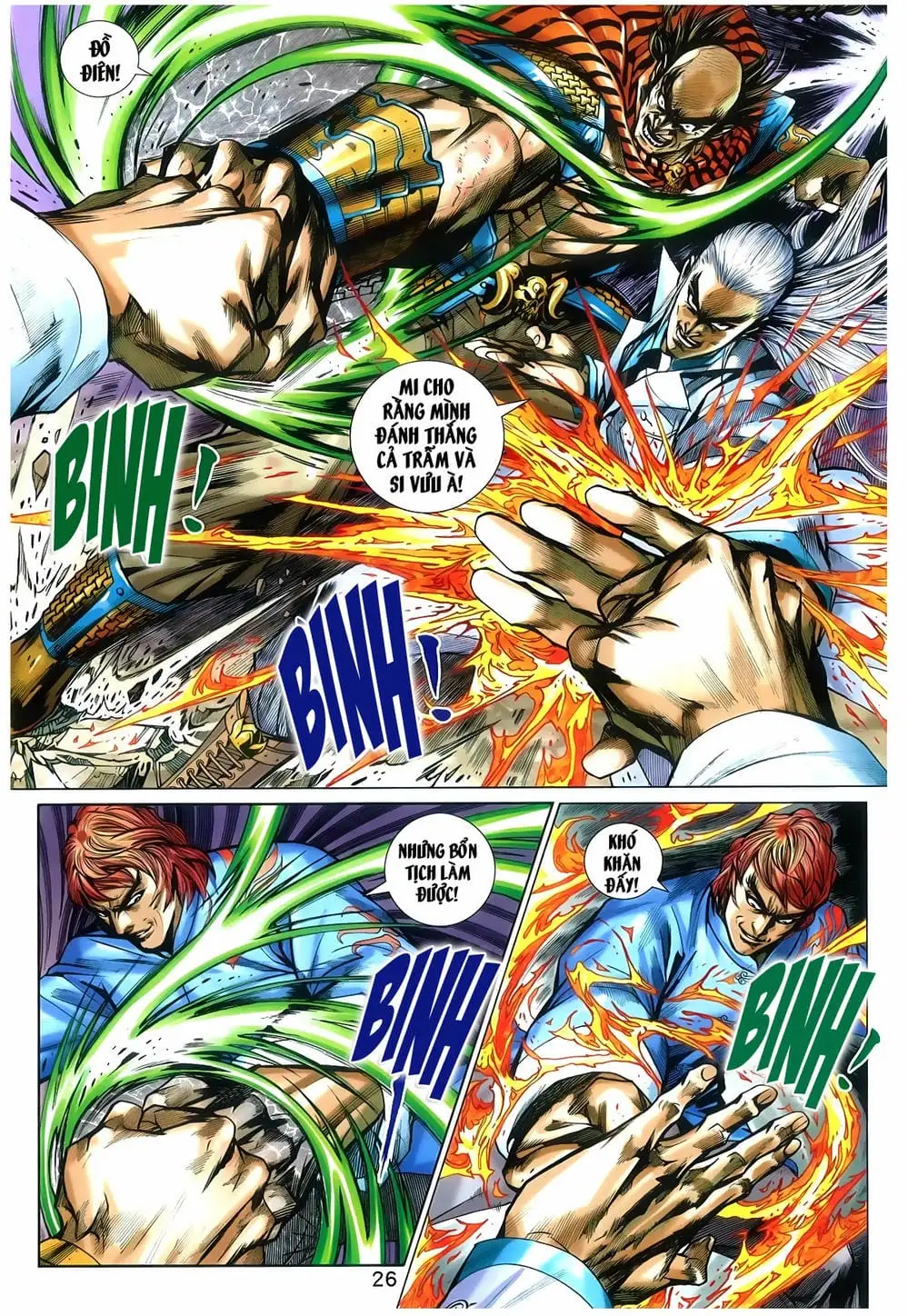 Truyện Tranh Tân Tác Long Hổ Môn trang 4