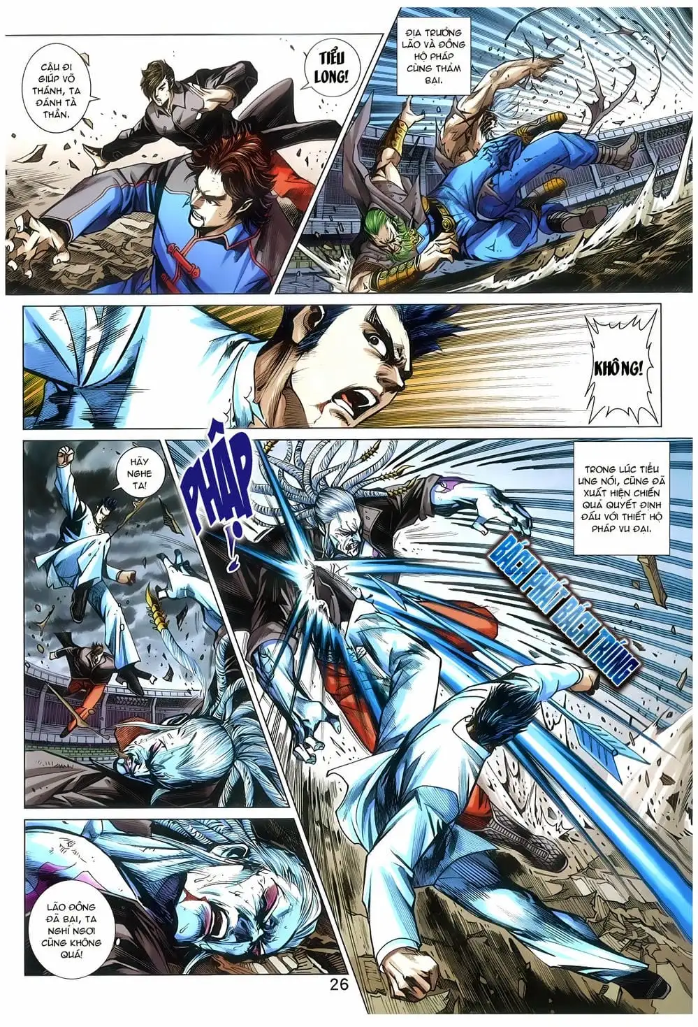 Truyện Tranh Tân Tác Long Hổ Môn trang 4