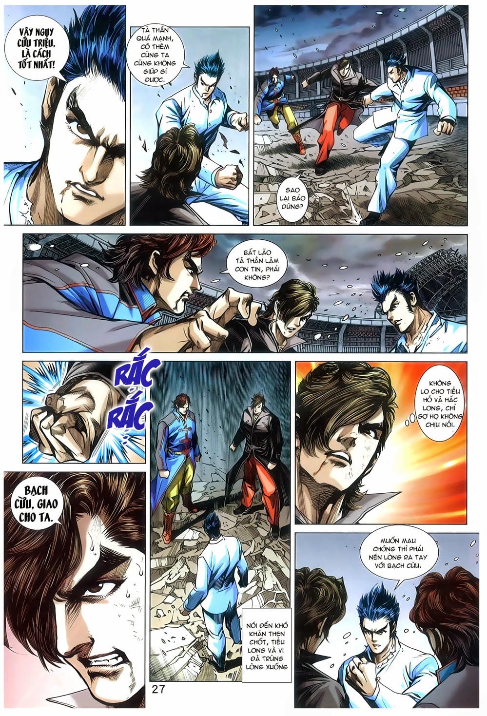 Truyện Tranh Tân Tác Long Hổ Môn trang 4