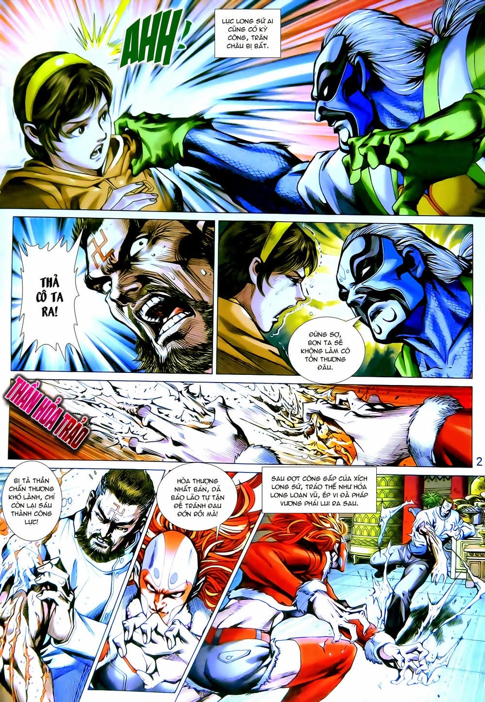 Truyện Tranh Tân Tác Long Hổ Môn trang 4