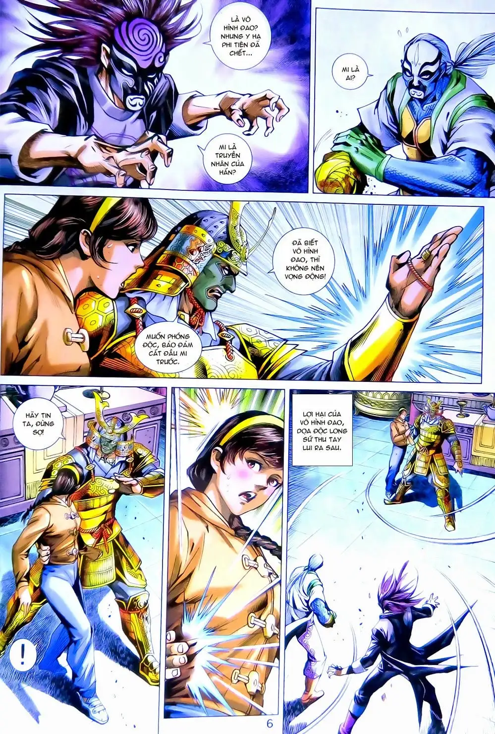 Truyện Tranh Tân Tác Long Hổ Môn trang 4