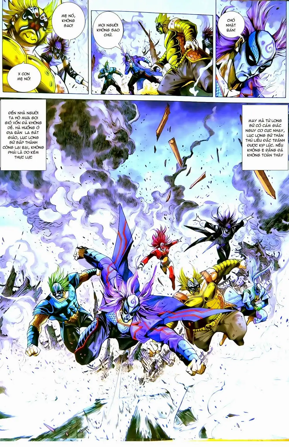 Truyện Tranh Tân Tác Long Hổ Môn trang 4