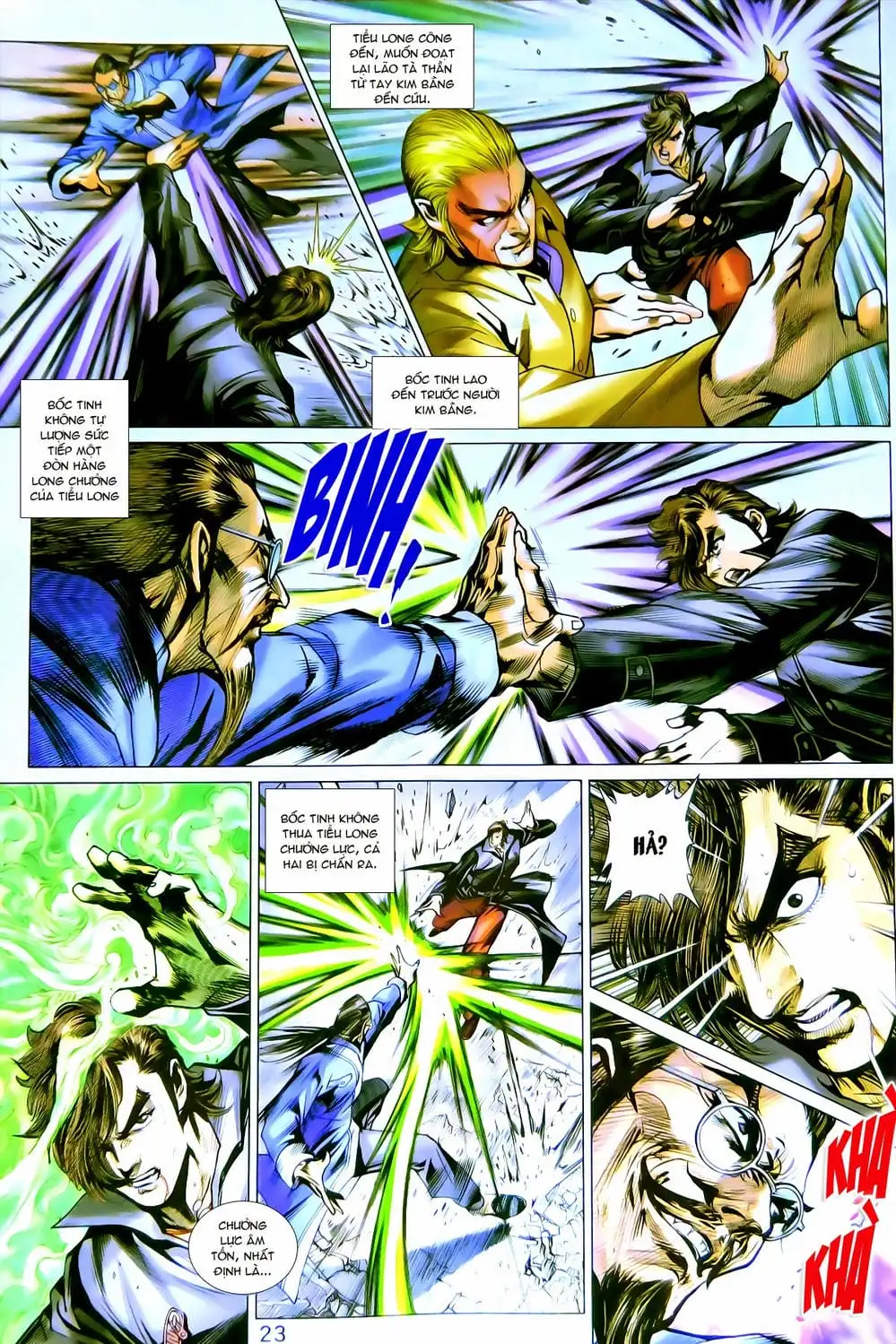 Truyện Tranh Tân Tác Long Hổ Môn trang 4