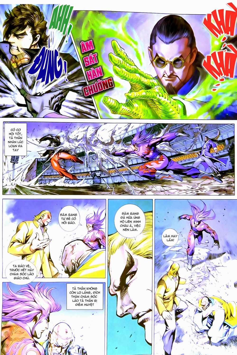 Truyện Tranh Tân Tác Long Hổ Môn trang 4