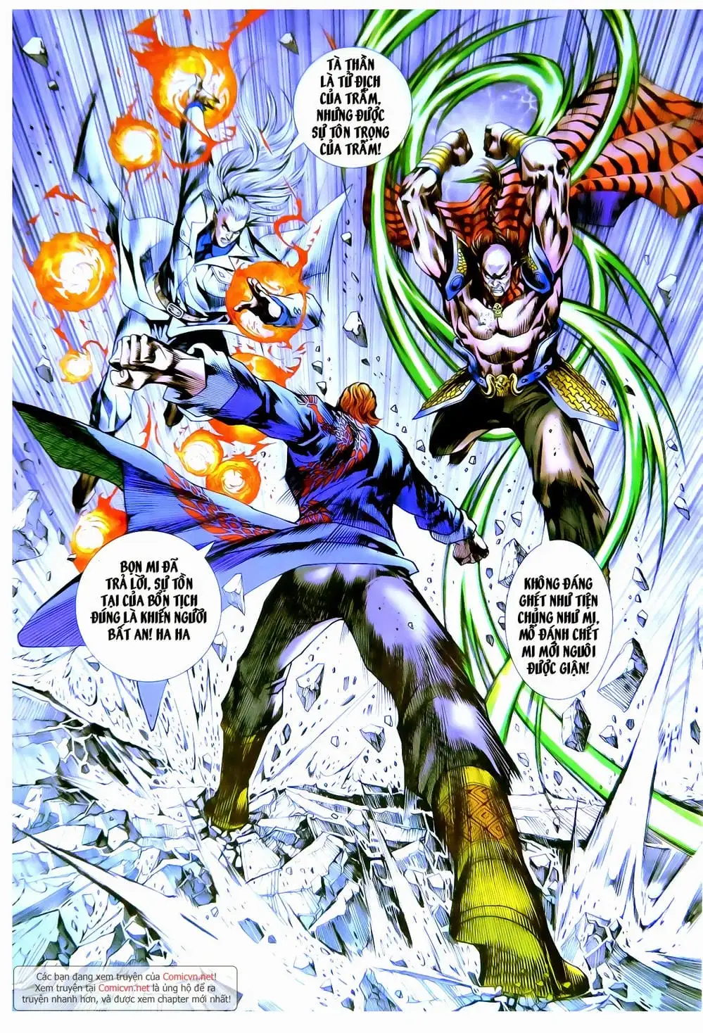 Truyện Tranh Tân Tác Long Hổ Môn trang 4