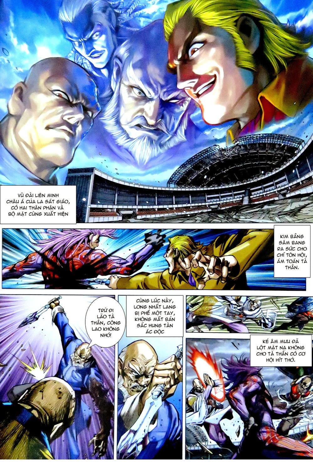 Truyện Tranh Tân Tác Long Hổ Môn trang 4