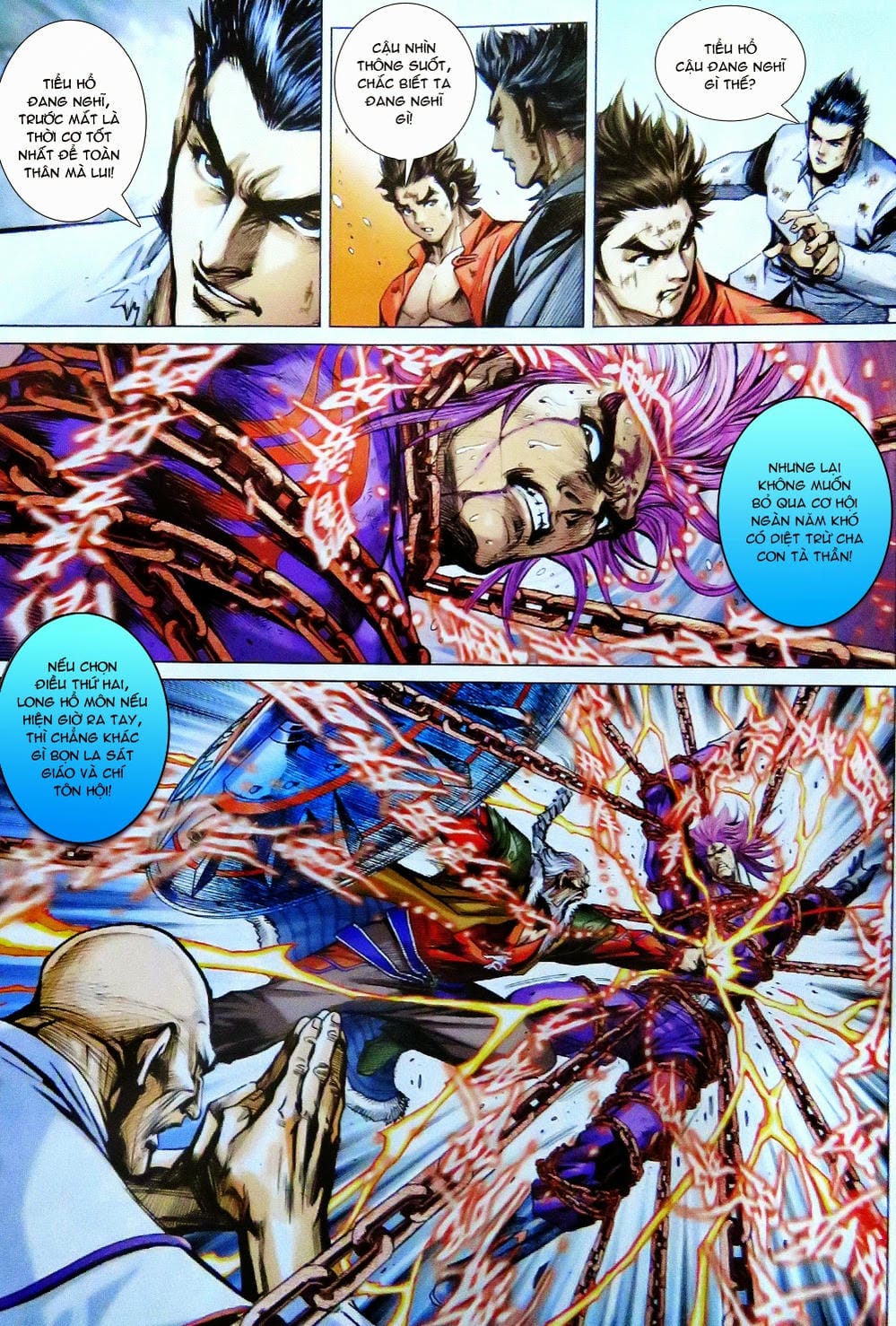 Truyện Tranh Tân Tác Long Hổ Môn trang 4