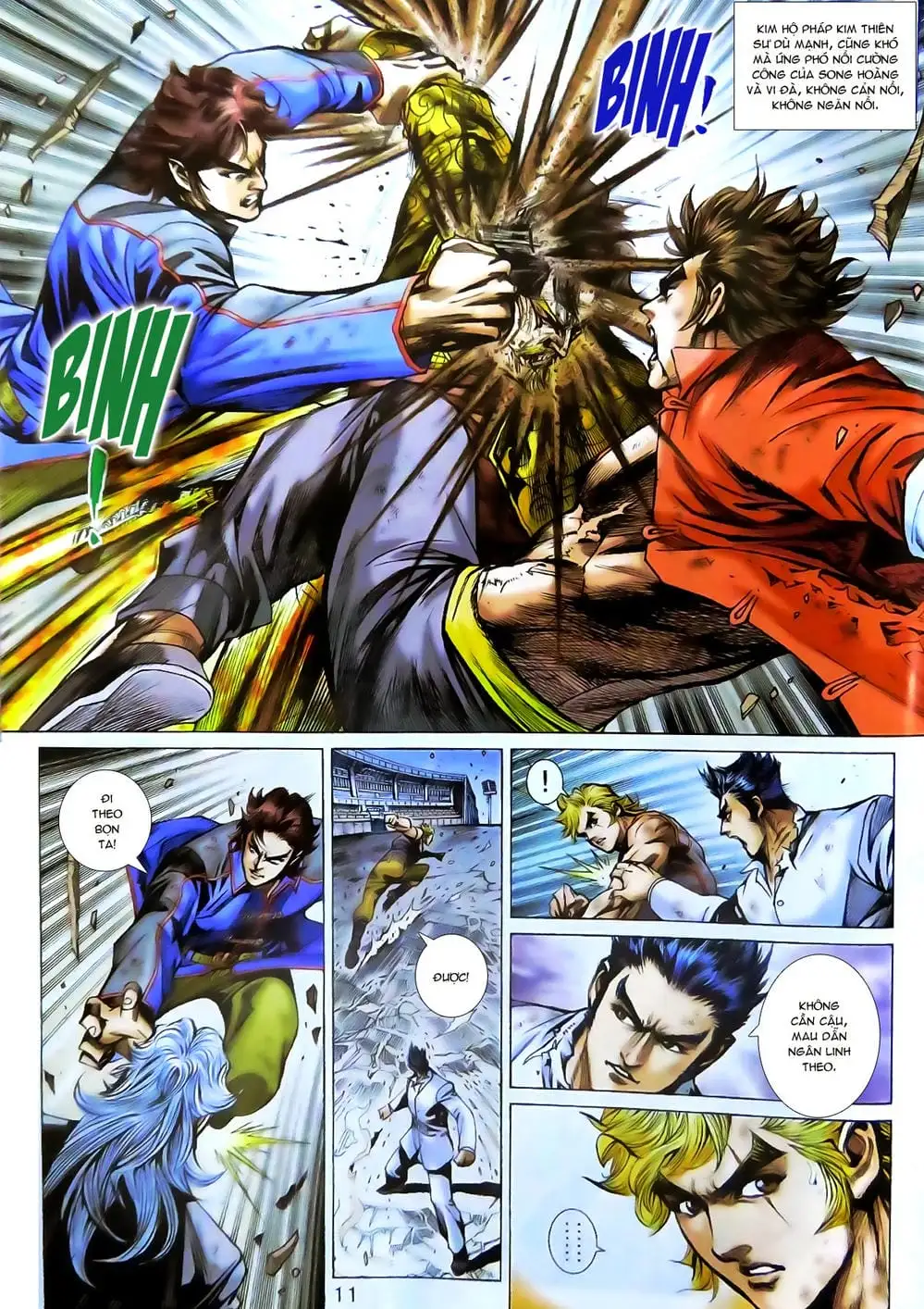 Truyện Tranh Tân Tác Long Hổ Môn trang 4