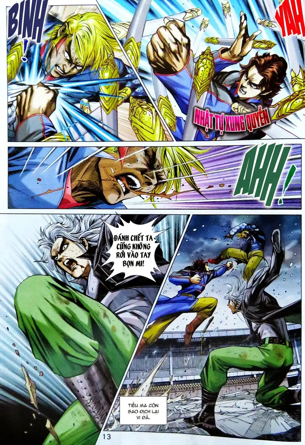 Truyện Tranh Tân Tác Long Hổ Môn trang 4