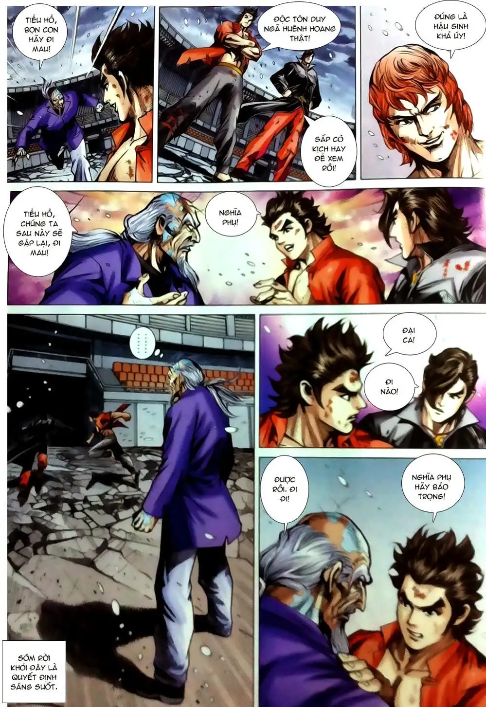 Truyện Tranh Tân Tác Long Hổ Môn trang 4